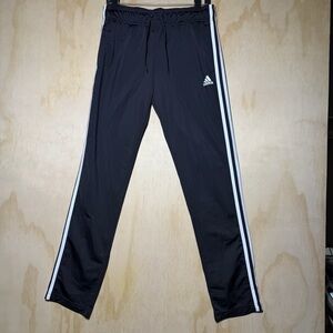 Adidas Essentials Warm Up Track Pants 3 Stripes Black Size M